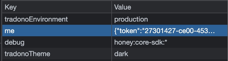 JSON Keys